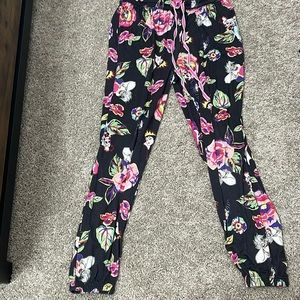 Disney villain floral sweatpants